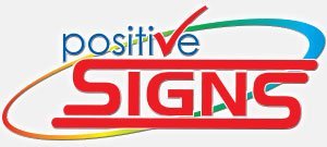 positive signs logo